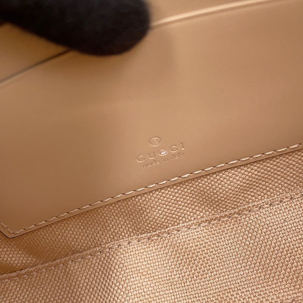 Gucci Chain Shoulder Bag GG Super Mini Leather — view 6