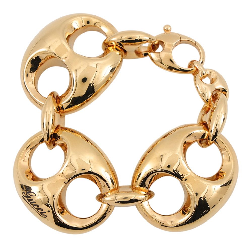 Gucci Bracelet Logo Marine Metal