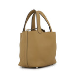 Hermes Handbag Picotin Lock PM Dune Silver Taurillon Clemence — view 2