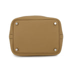 Hermes Handbag Picotin Lock PM Dune Silver Taurillon Clemence — view 3