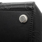 Gucci Tote Bag GG Embossed Leather Black — view 6