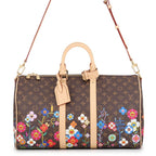 Louis Vuitton Boston Bag Monogram LV TM Keepall Bandouliere 45 Travelbag