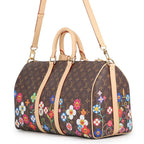 Louis Vuitton Boston Bag Monogram LV TM Keepall Bandouliere 45 Travelbag — view 2