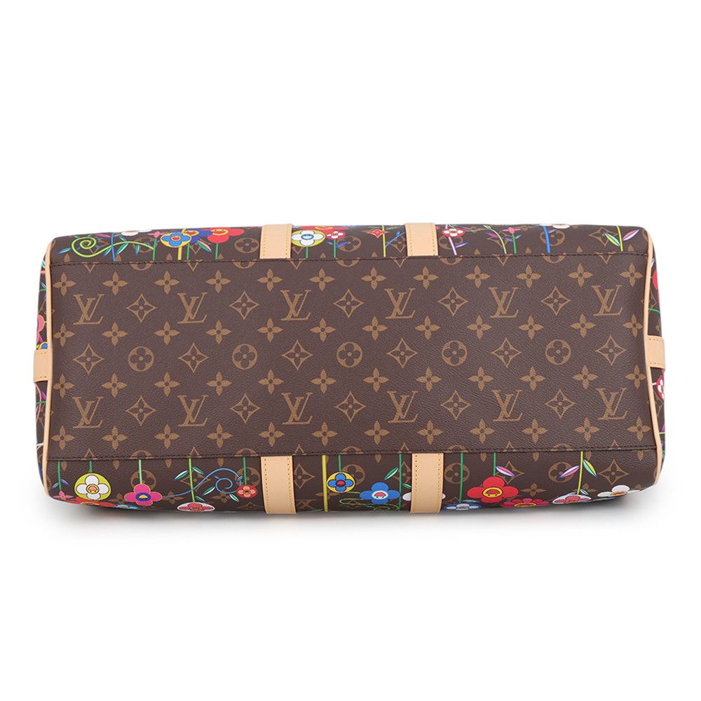 Louis Vuitton Boston Bag Monogram LV TM Keepall Bandouliere 45 Travelbag — view 3