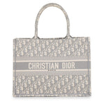 Dior Tote Bag Oblique Book Medium Canvas