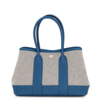 Hermes Tote Bag Neo Garden 23 Party Ecru Blue Outremer Toile