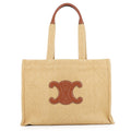 Celine Tote Bag Triomphe Cabas Thais Large Canvas Leather