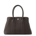 Hermes Tote Bag Neo Garden 23 Party Chocolat Silver Togo
