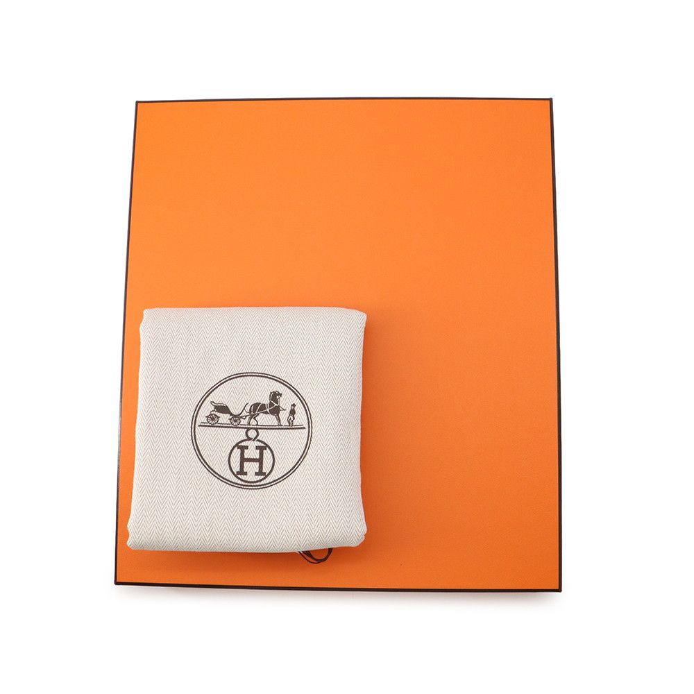 Hermes Tote Bag Neo Garden 23 Party Chocolat Silver Togo — view 7