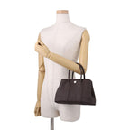 Hermes Tote Bag Neo Garden 23 Party Chocolat Silver Togo — view 4