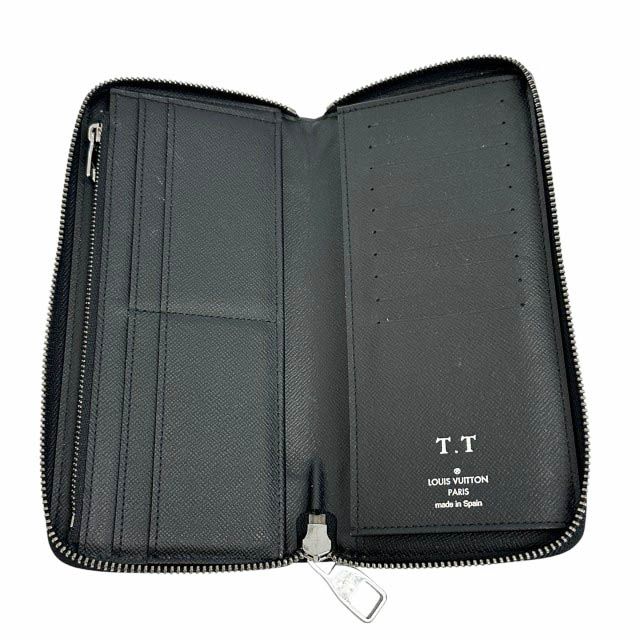 Louis Vuitton Monogram Eclipse Zippy Vertica Zip Around Wallet — view 3