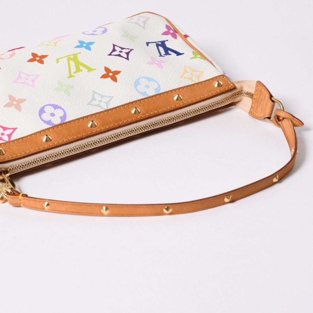 Louis Vuitton Pochette Accessoires Pouch Monogram Multicolor Takashi Murakami — view 8