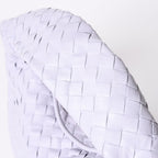 Bottega Veneta Small Hop Intrecciato Bag Leather Purple — view 4