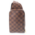 Louis Vuitton Damier Geronimos Waist Pouch Brown