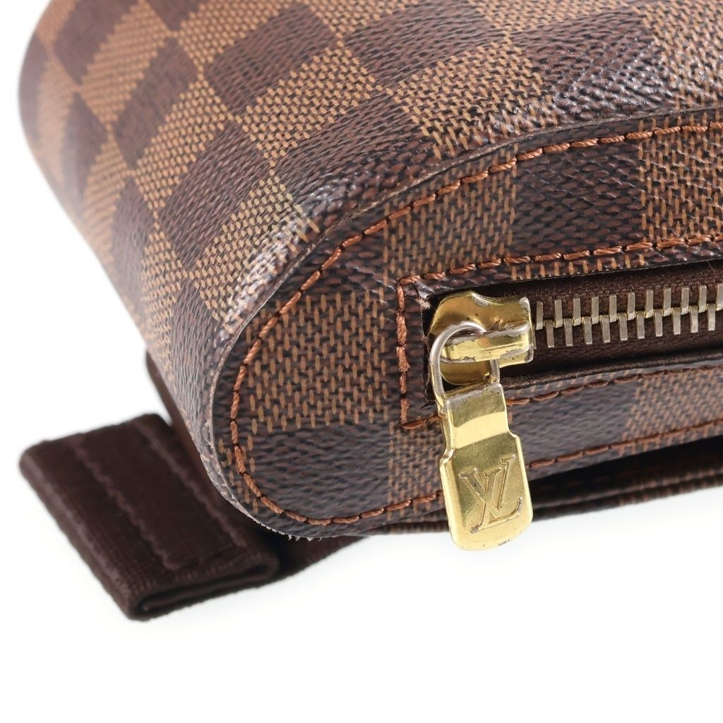 Louis Vuitton Damier Geronimos Waist Pouch Brown — view 6