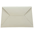 Bottega Veneta Envelope Card Case Shape Ivory Leather