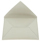 Bottega Veneta Envelope Card Case Shape Ivory Leather — view 4