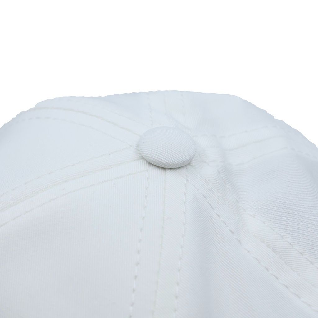 Celine Logo Cap Cotton White Hat — view 5