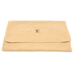 Louis Vuitton Monogram Pochette Twin GM Shoulder Bag Brown Leather Gold — view 8