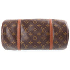 Louis Vuitton Monogram Boston Bag Brown Leather Gold — view 4
