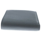 Loewe Anagram Embossed Bifold Leather Compact Wallet Gray — view 3