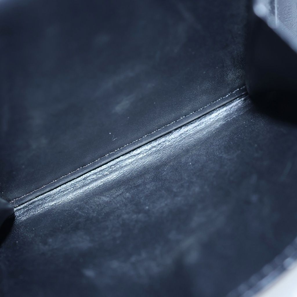 Loewe Anagram Embossed Bifold Leather Compact Wallet Gray — view 5