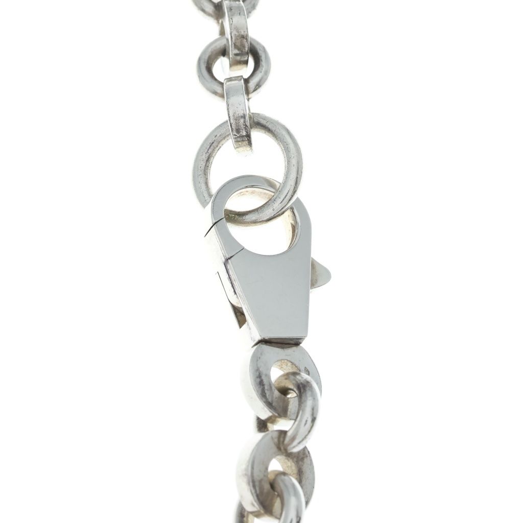 Hermes Volty Necklace Chain Silver Vintage — view 4