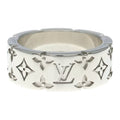 Louis Vuitton Ring LV Mosaic Silver