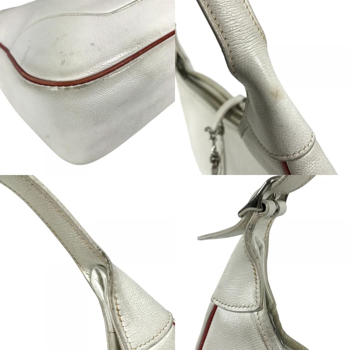 Hermes Shoulder Bag Trim 31 Leather White — view 7