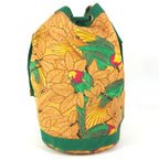 Hermes Shoulder Bag Bird Pattern Cotton Green — view 2