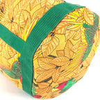 Hermes Shoulder Bag Bird Pattern Cotton Green — view 7