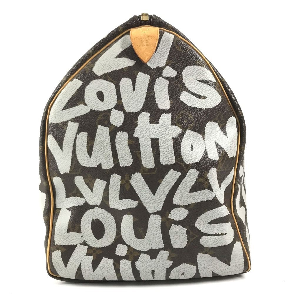 Louis Vuitton Boston Bag Keepall 50 Monogram Canvas White — view 4
