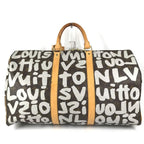 Louis Vuitton Boston Bag Keepall 50 Monogram Canvas White — view 2