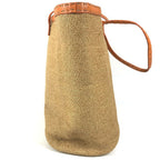 Fendi Shoulder Bag Selleria Logo Raffia Beige — view 3