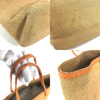 Fendi Shoulder Bag Selleria Logo Raffia Beige — view 7