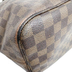 Louis Vuitton Damier Lightweight Neverfull MM Out of Print Tote Bag Brown — view 8