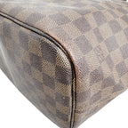 Louis Vuitton Damier Lightweight Neverfull MM Out of Print Tote Bag Brown — view 7