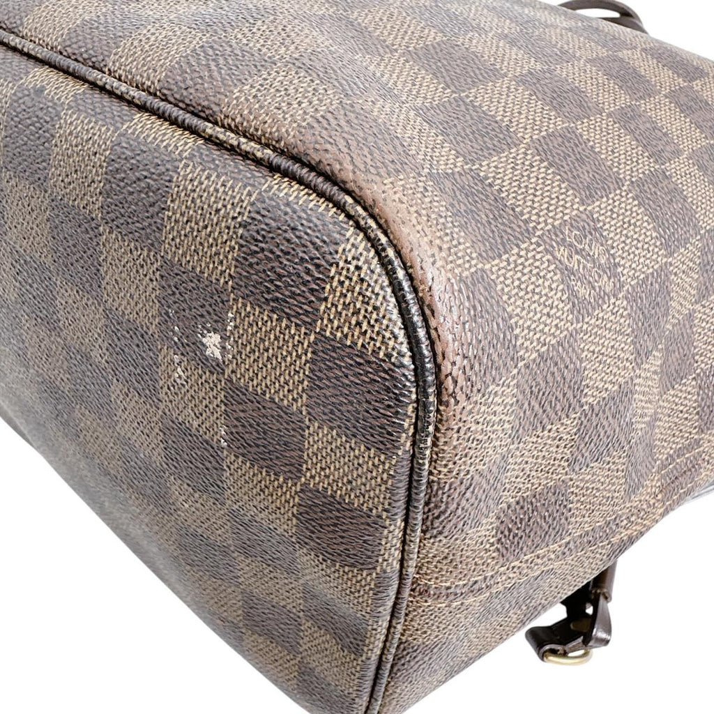 Louis Vuitton Damier Lightweight Neverfull MM Out of Print Tote Bag Brown — view 5