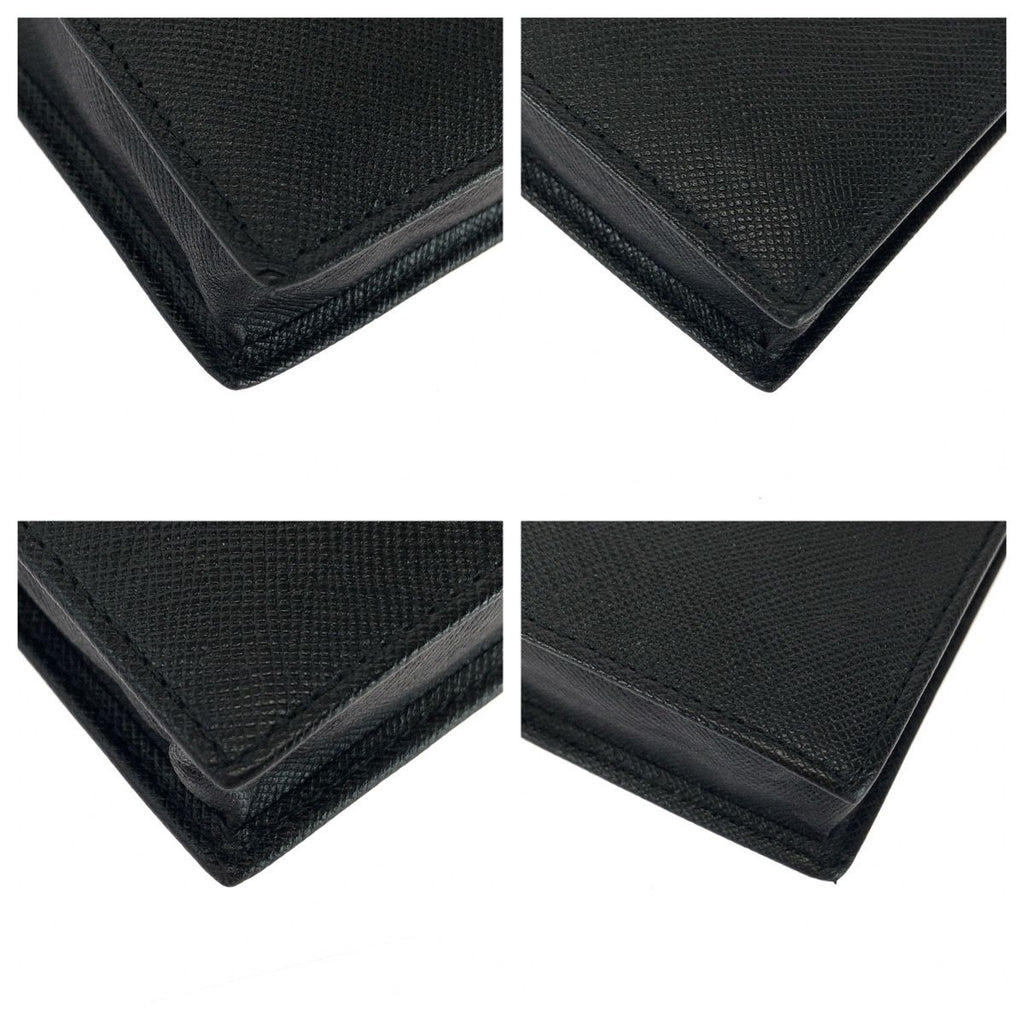 Saint Laurent Vintage Black Leather Cigarette Case — view 3
