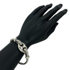 Gucci Vintage Marina Rope Bracelet 925 Sterling Silver Bangle — view 2