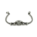 Gucci Vintage Marina Rope Bracelet 925 Sterling Silver Bangle — view 5