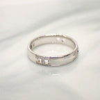 Hermes Ever Herakles 48 Ring Wedding Marriage 18k White Gold Diamond