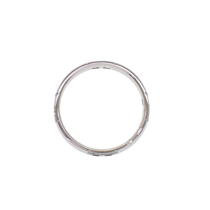 Hermes Ever Herakles 48 Ring Wedding Marriage 18k White Gold Diamond — view 5