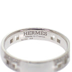 Hermes Ever Herakles 48 Ring Wedding Marriage 18k White Gold Diamond — view 8