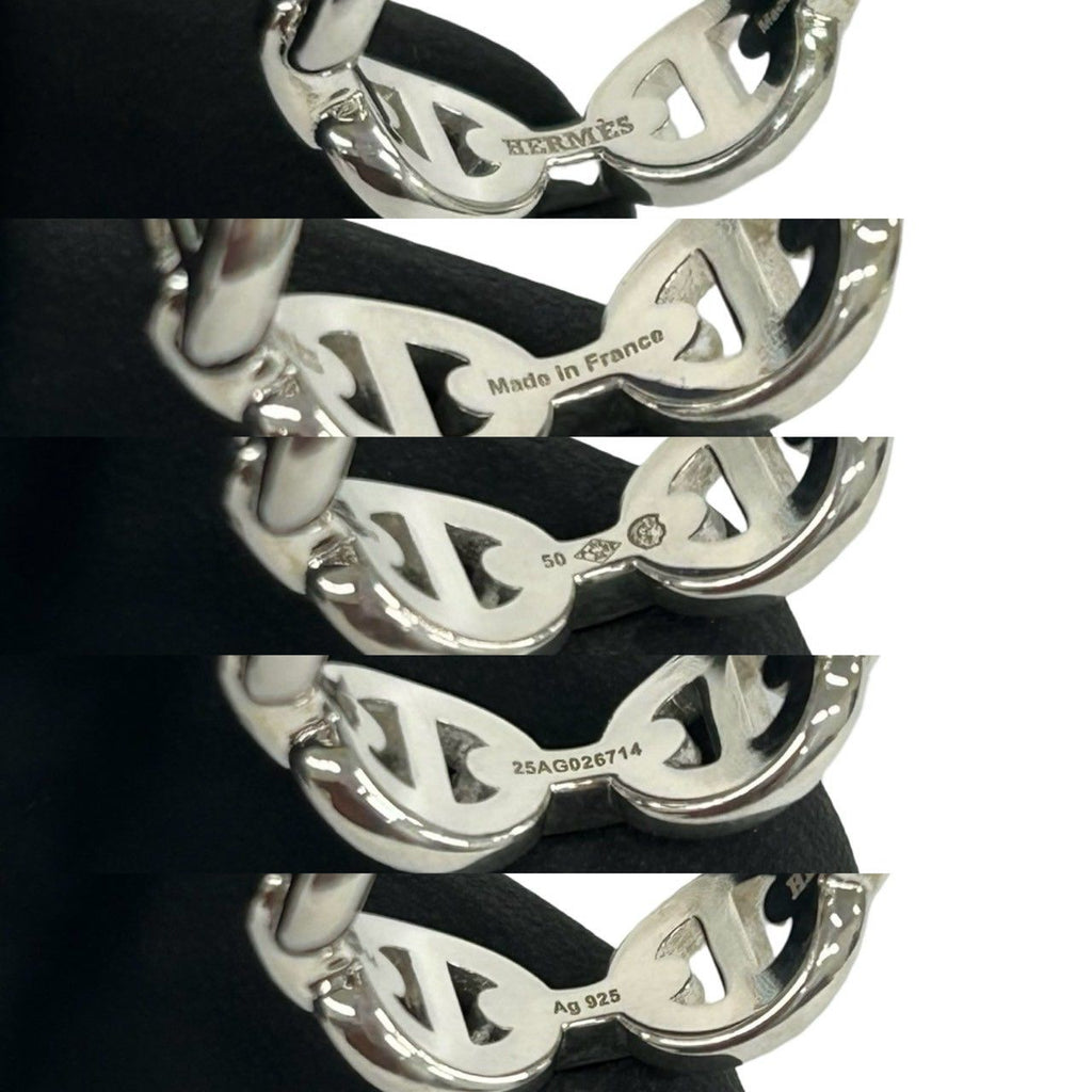 Hermes Enchainee PM Ring 925 Sterling Silver — view 3