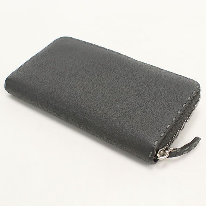 Fendi Selleria Wallet Zip Around Calfskin — view 2
