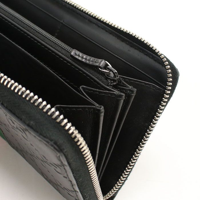 Gucci Guccissima Sherry Wallet Zip Around Leather — view 7