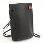 Loewe Dice Pocket Anagram Shoulder Bag Calfskin