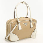 Prada 2-Way Re-Nylon Handbag Nylon Leather
