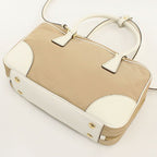Prada 2-Way Re-Nylon Handbag Nylon Leather — view 2